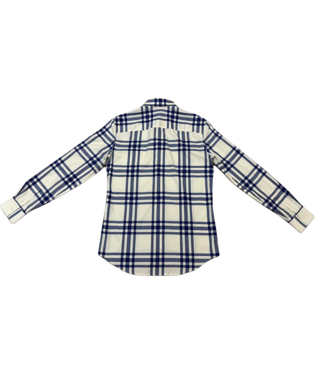 BURBERRY Мульти хлопковая кэжуал рубашка, фото 2