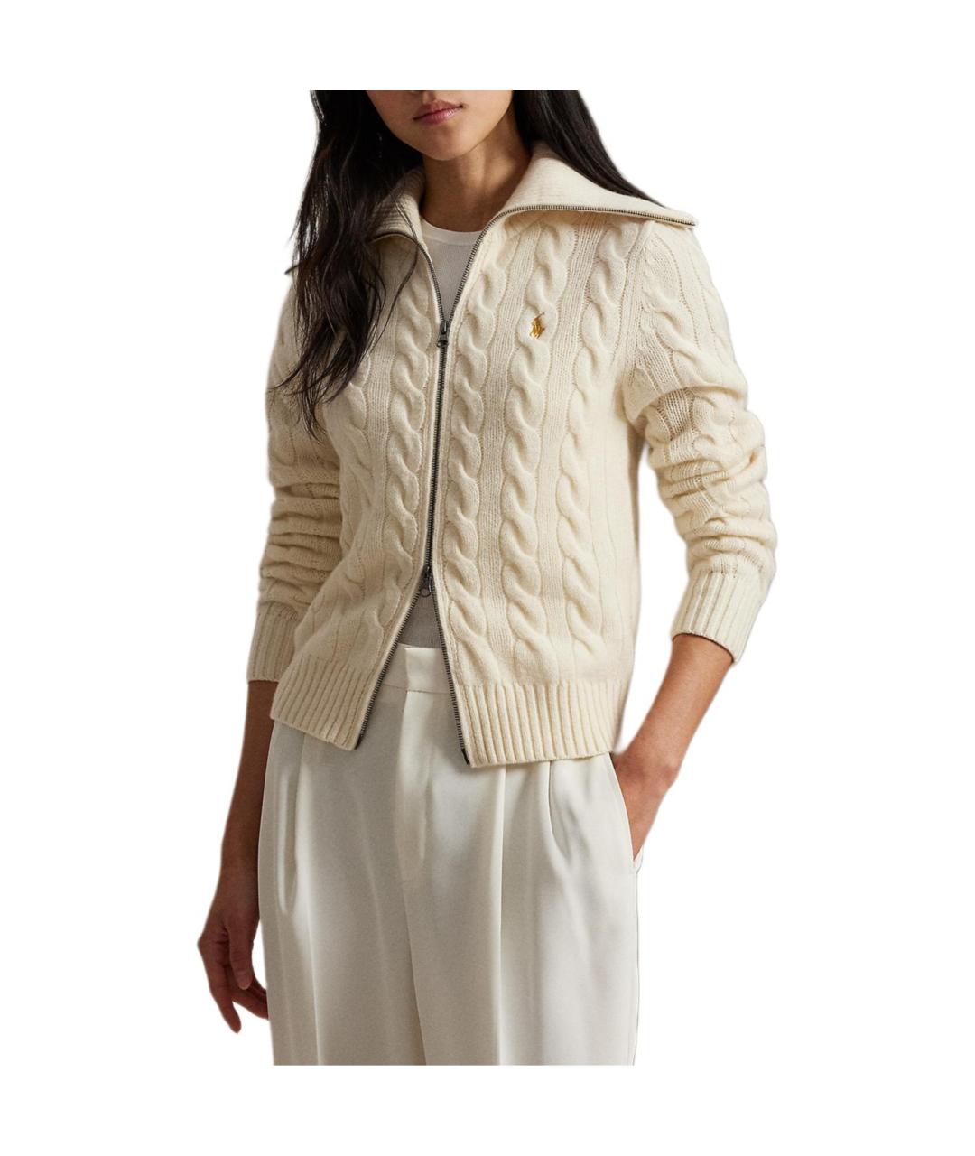 POLO RALPH LAUREN Бежевый кардиган, фото 2