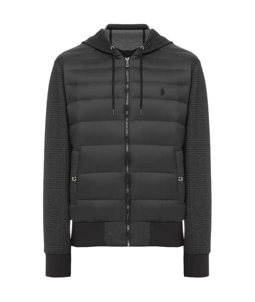 POLO RALPH LAUREN Черная полиамидовая куртка, фото 1