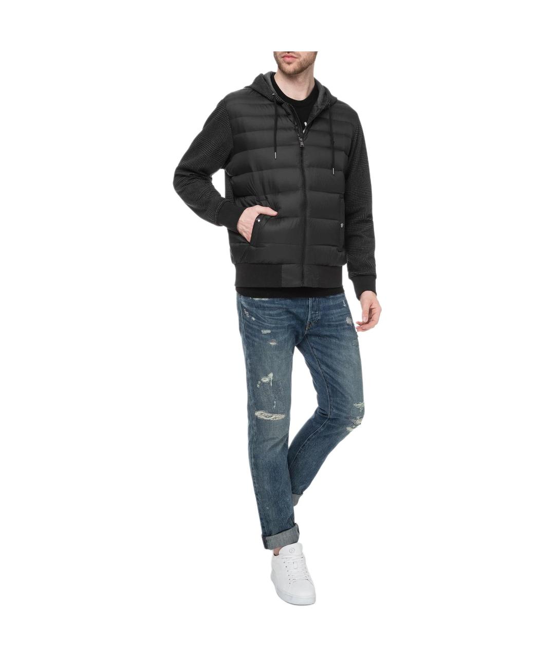 POLO RALPH LAUREN Черная полиамидовая куртка, фото 2