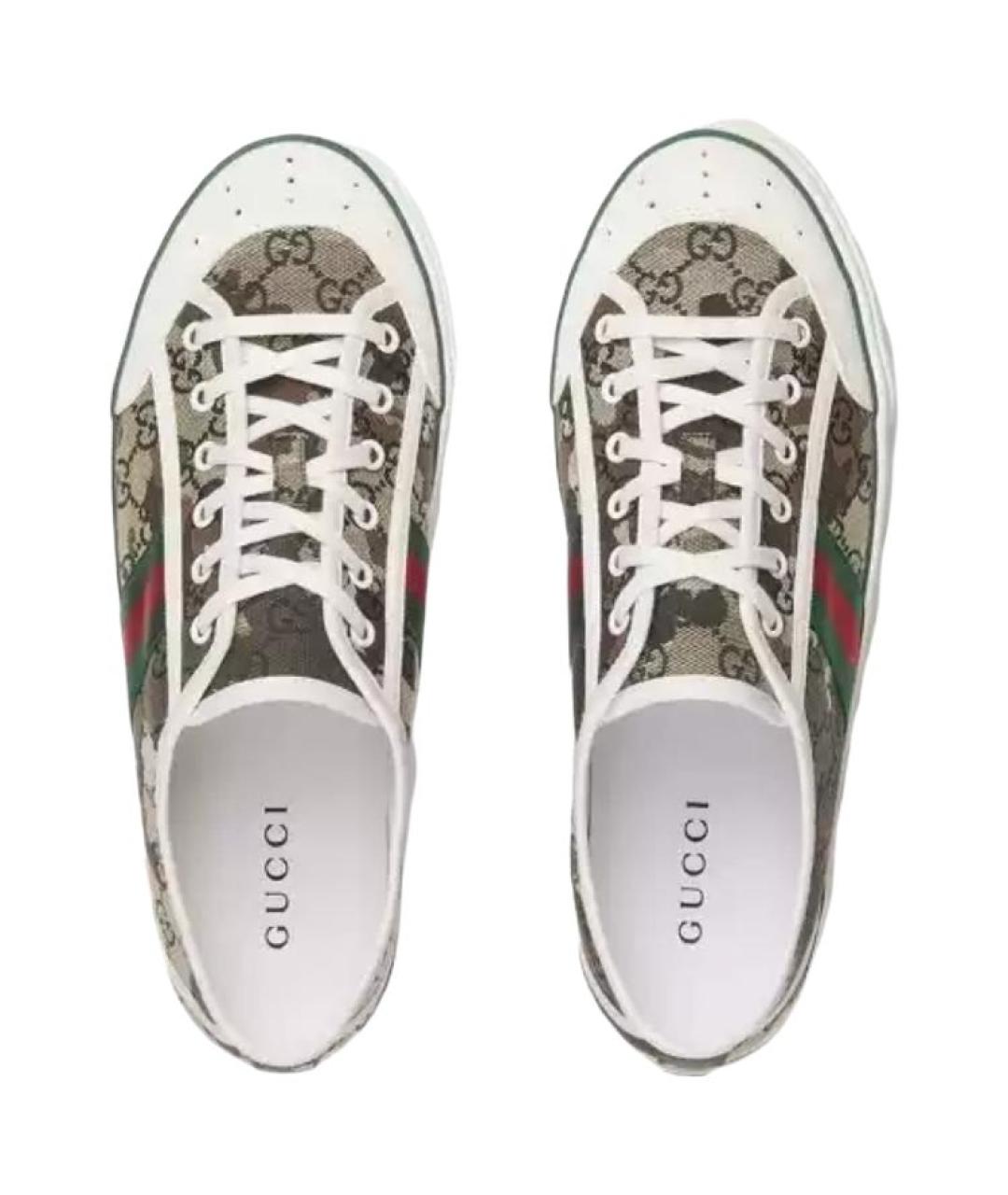 GUCCI Мульти низкие кроссовки / кеды, фото 4