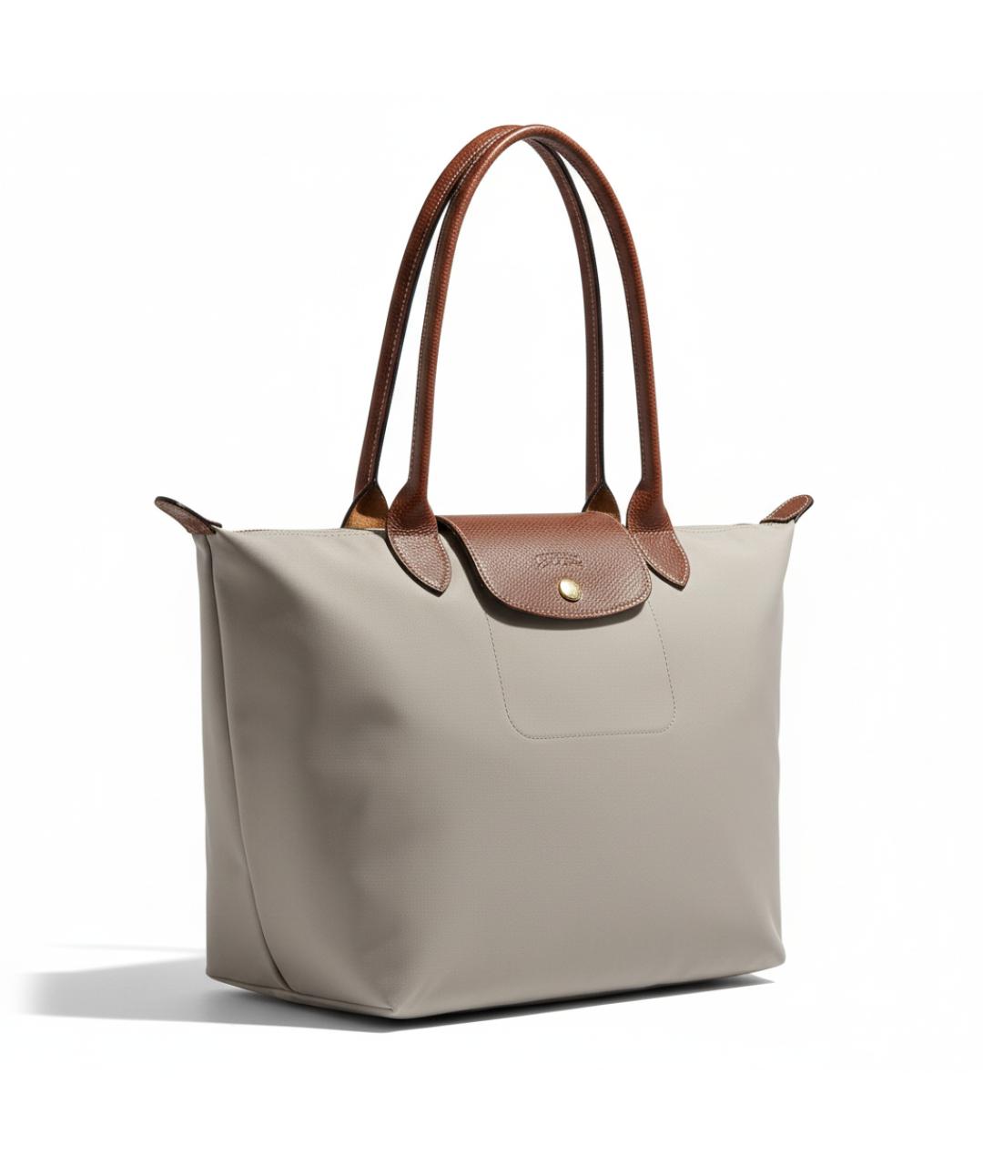 LONGCHAMP Серая сумка через плечо, фото 3