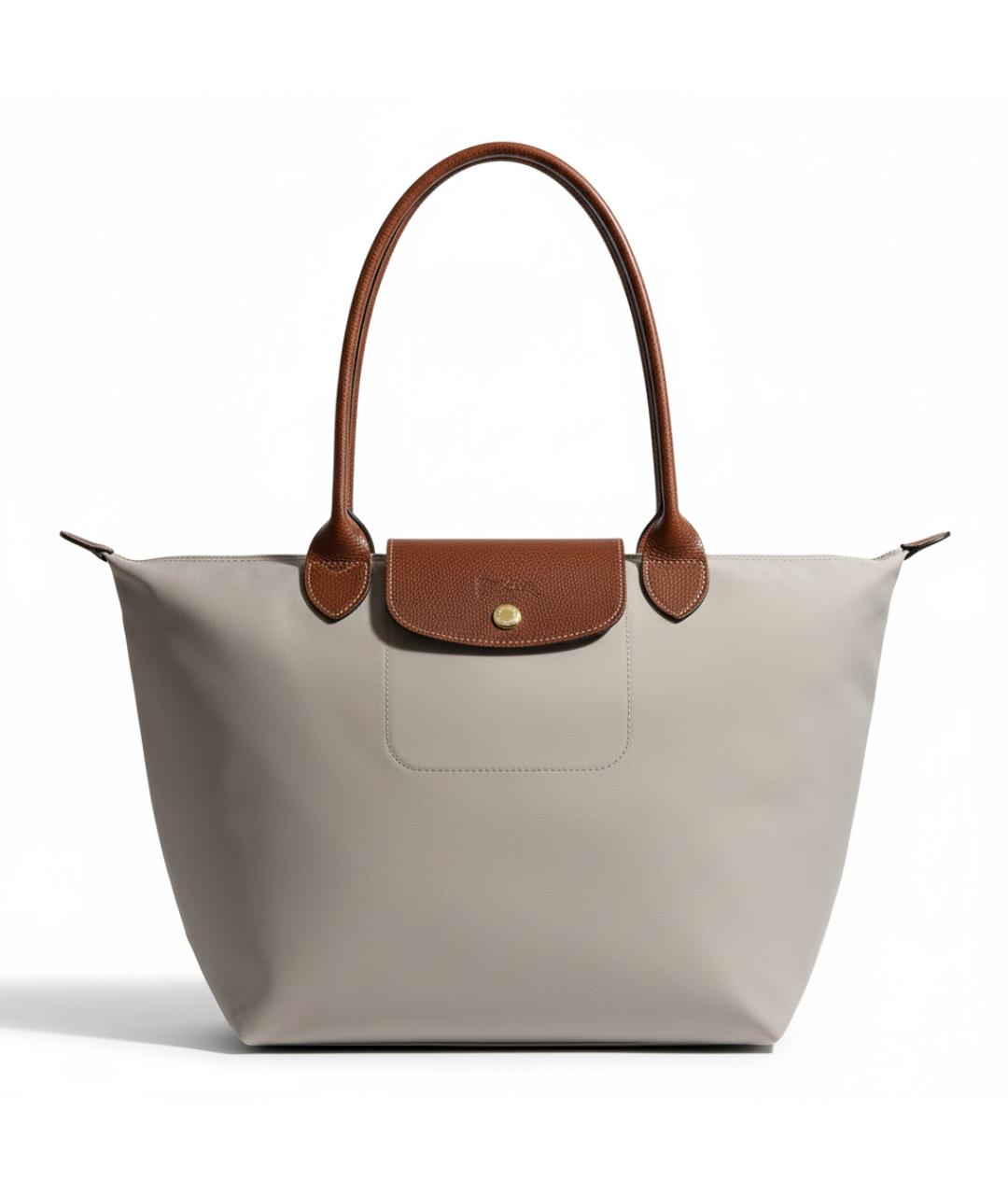 LONGCHAMP Серая сумка через плечо, фото 6