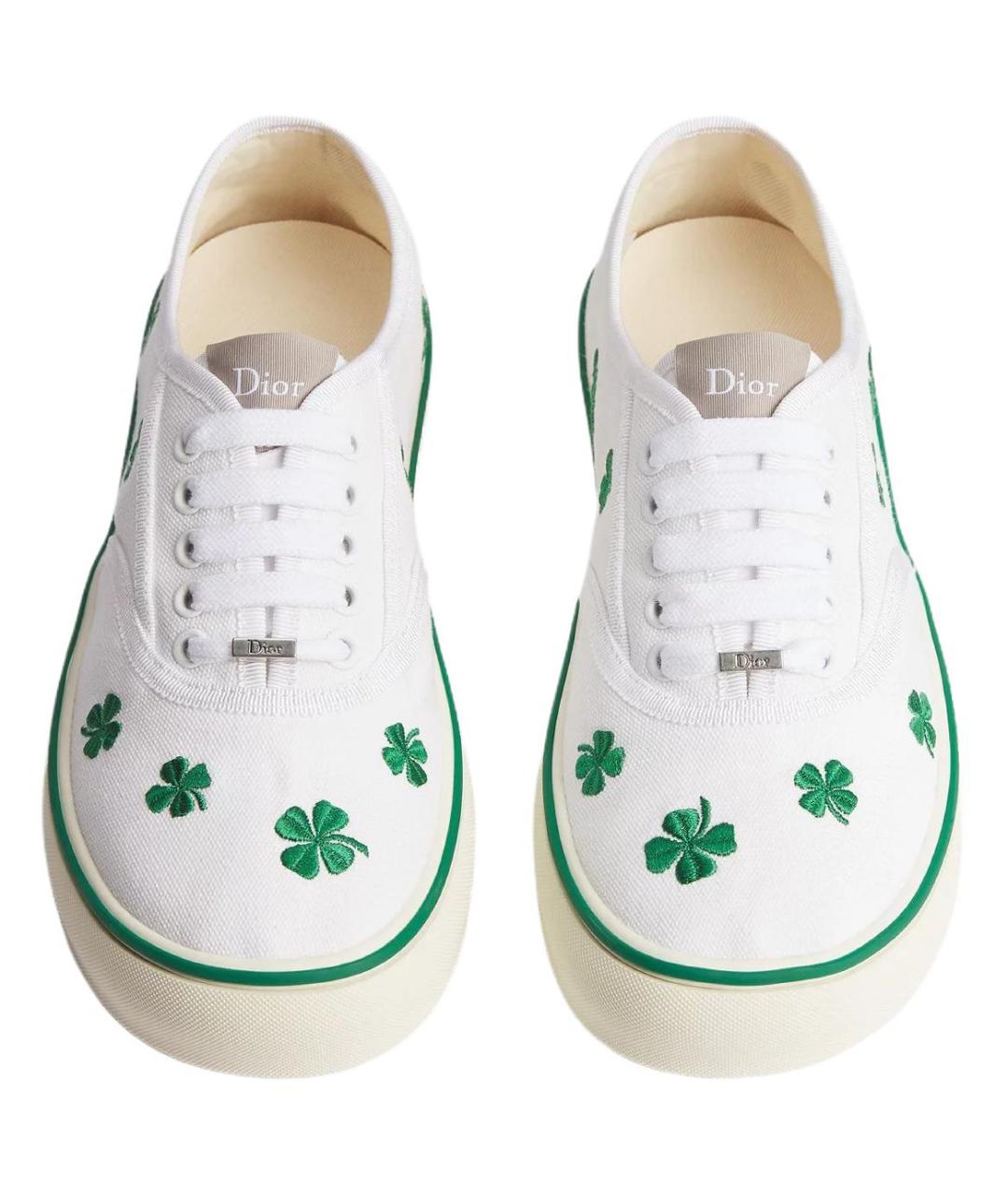 CHRISTIAN DIOR Белые кеды, фото 3