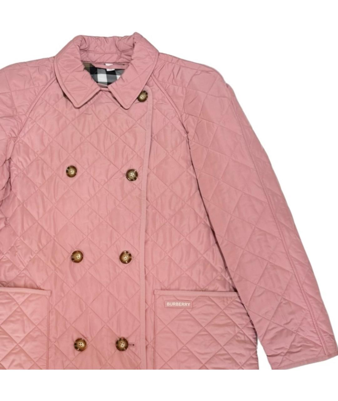 BURBERRY Розовый тренч/плащ, фото 2