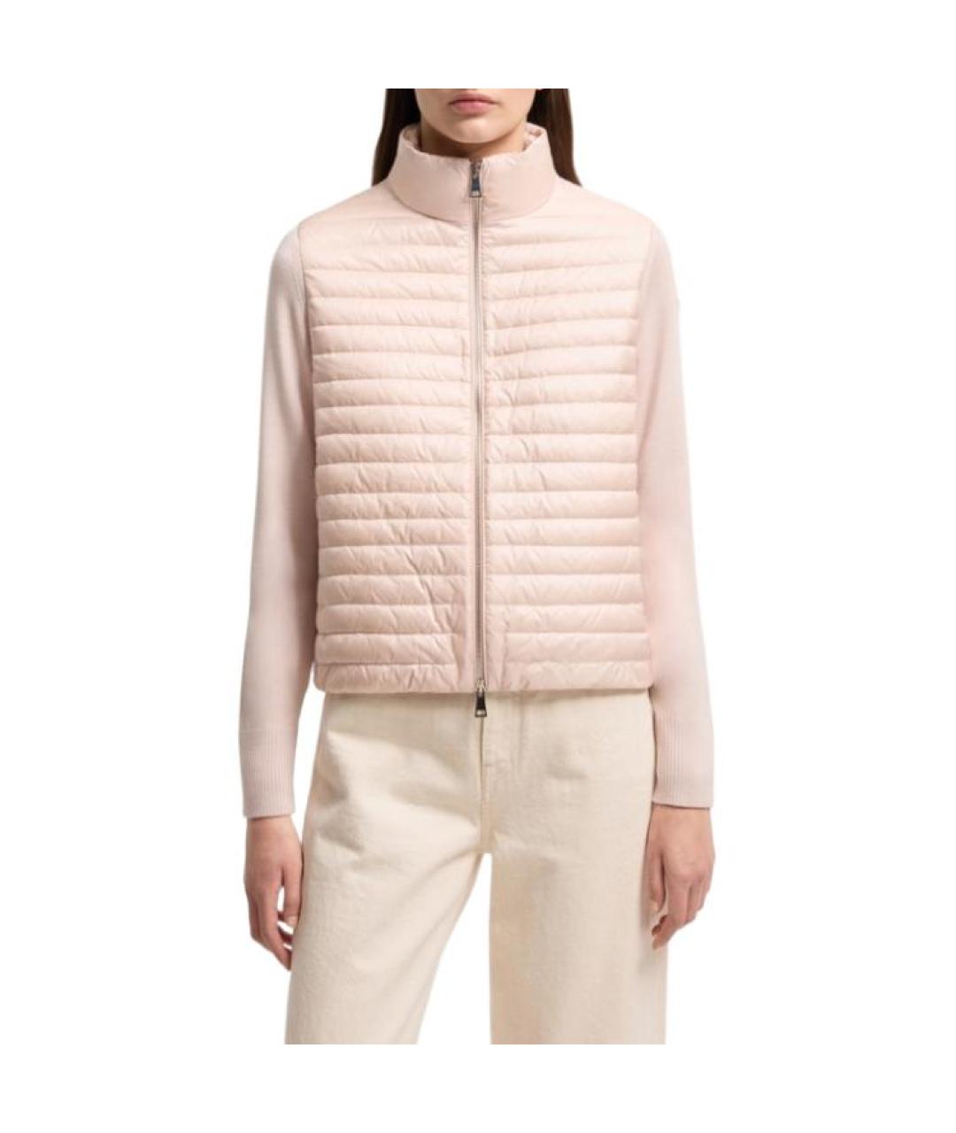 MONCLER Розовая куртка, фото 2
