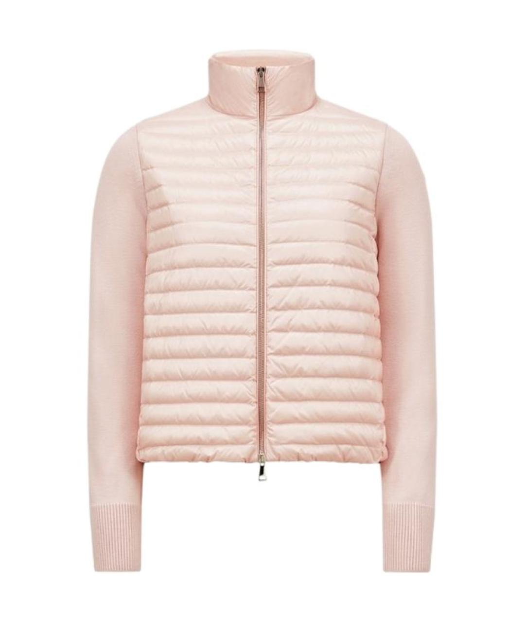 MONCLER Розовая куртка, фото 1