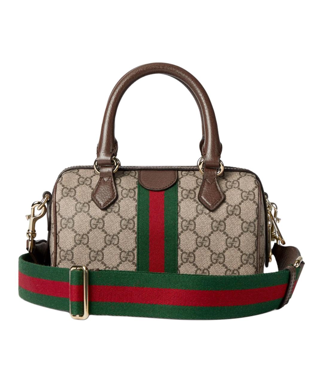GUCCI Коричневая сумка через плечо, фото 3