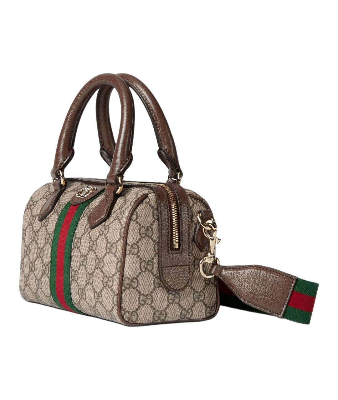 GUCCI Коричневая сумка через плечо, фото 2