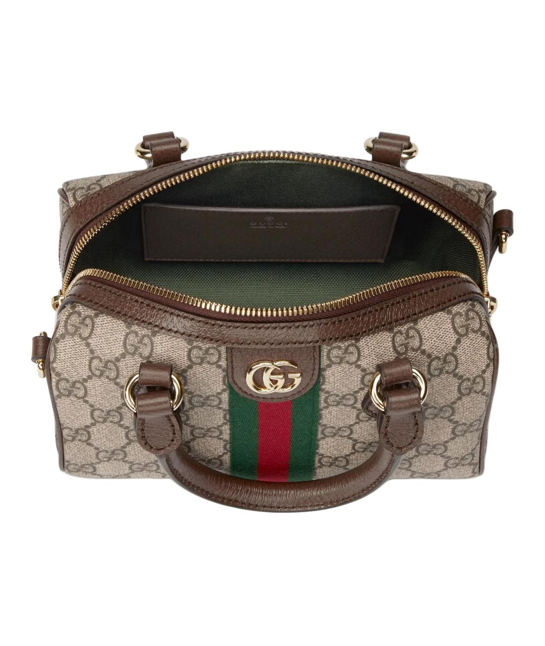 GUCCI Коричневая сумка через плечо, фото 4