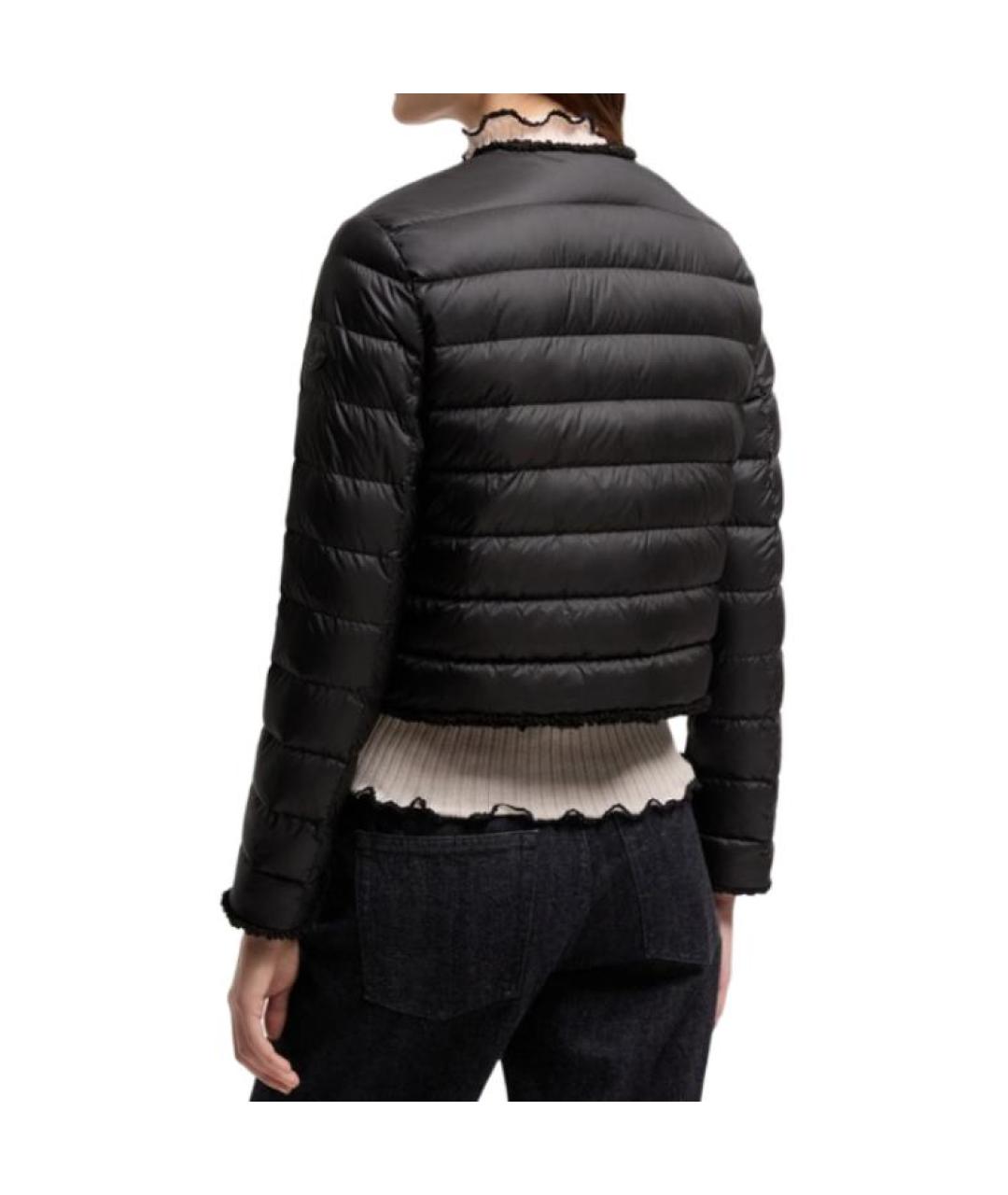 MONCLER Черная куртка, фото 2