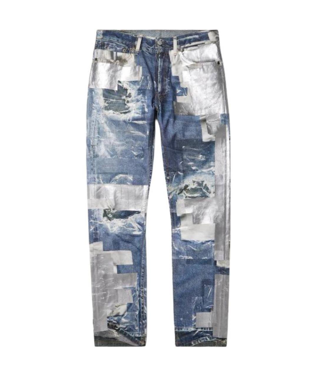 ACNE STUDIOS Синие прямые джинсы, фото 1