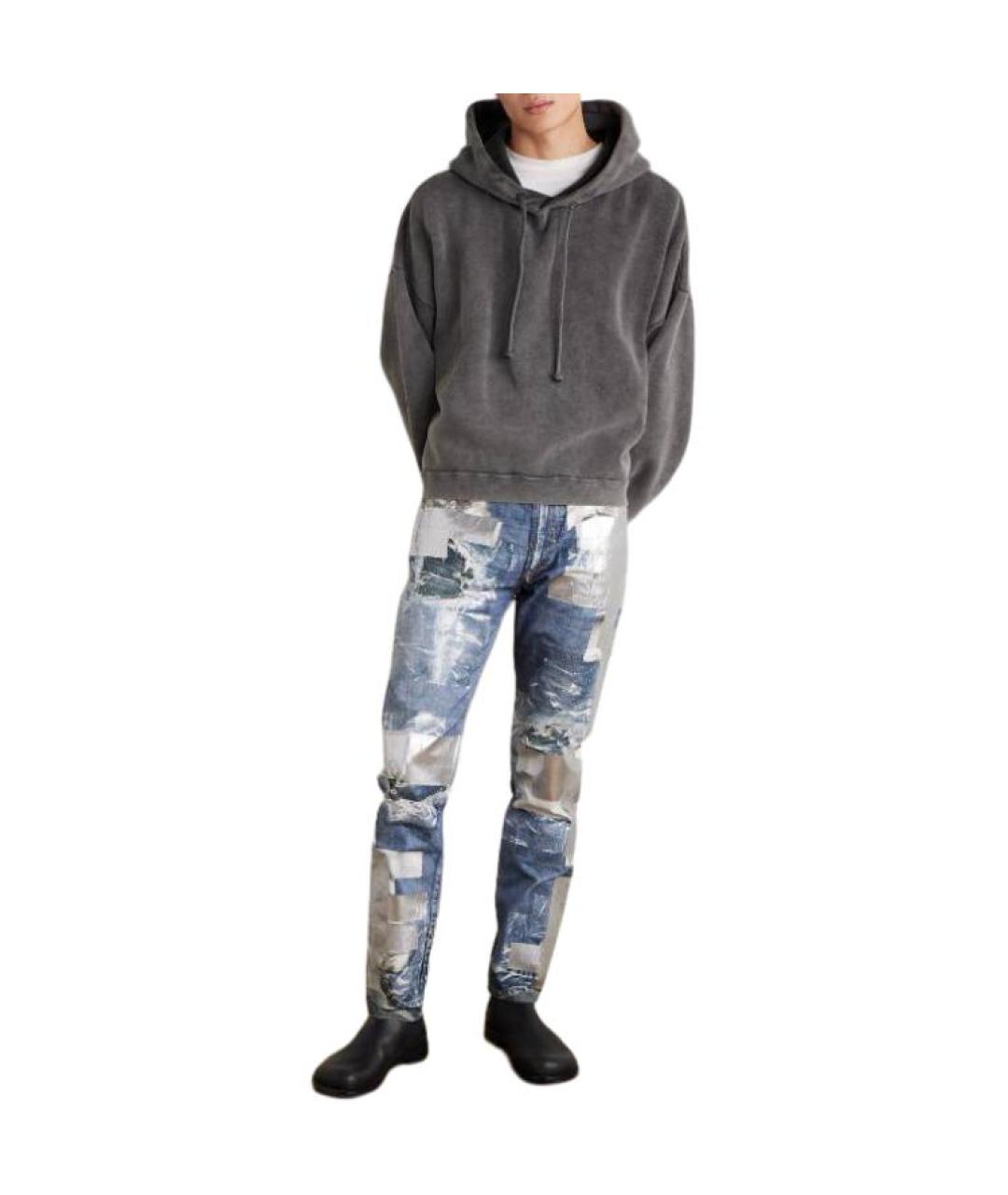 ACNE STUDIOS Синие прямые джинсы, фото 2