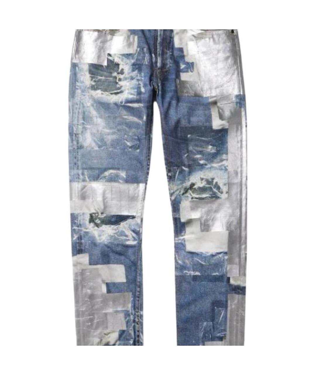 ACNE STUDIOS Синие прямые джинсы, фото 5