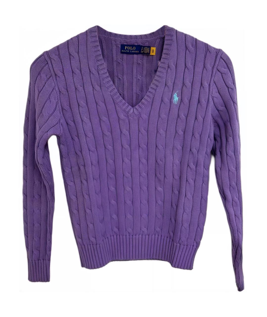 POLO RALPH LAUREN Фиолетовый джемпер / свитер, фото 1