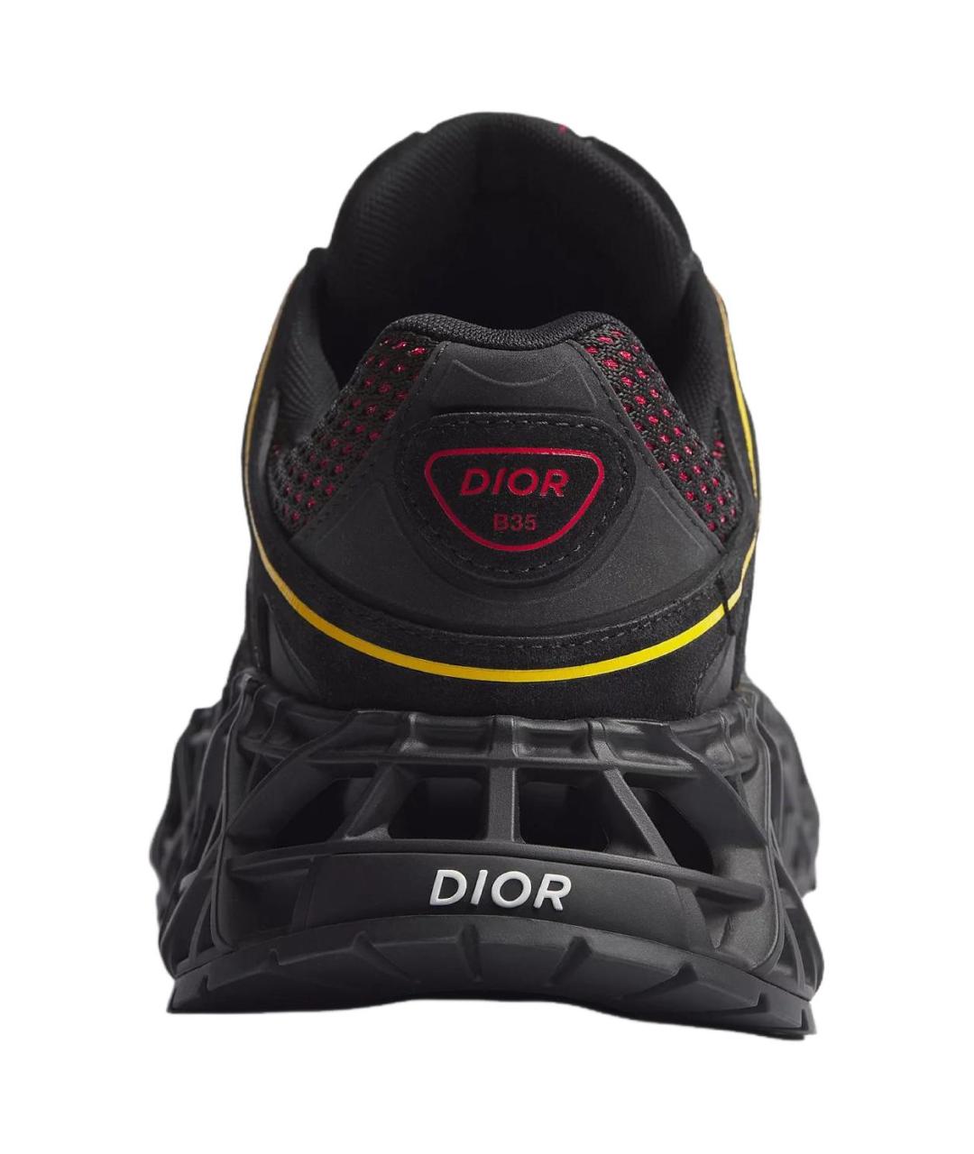 CHRISTIAN DIOR Мульти текстильные низкие кроссовки / кеды, фото 5