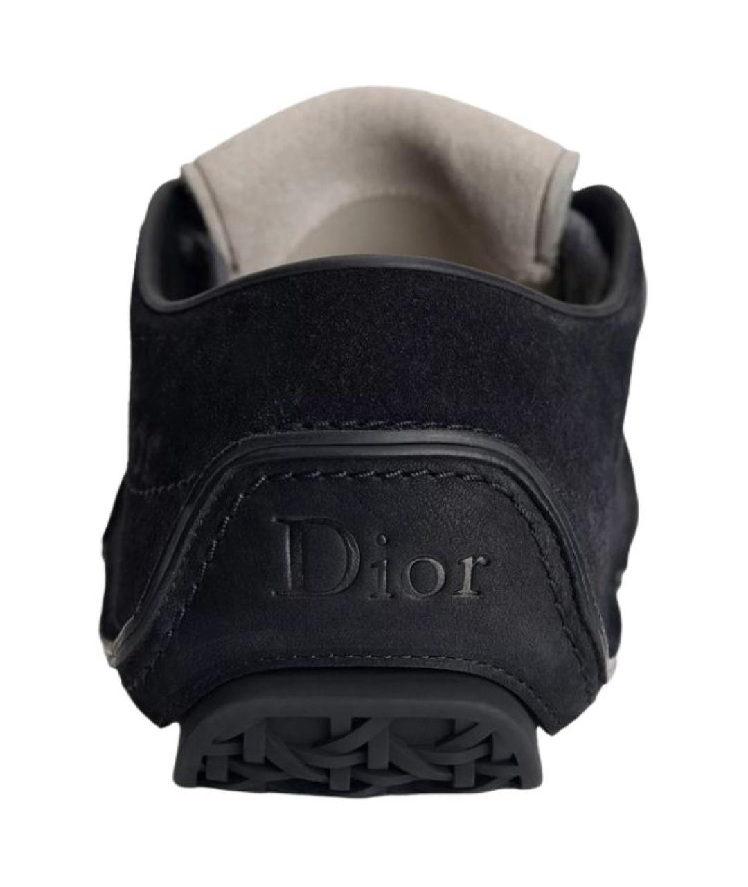 CHRISTIAN DIOR Черные кожаные туфли, фото 4