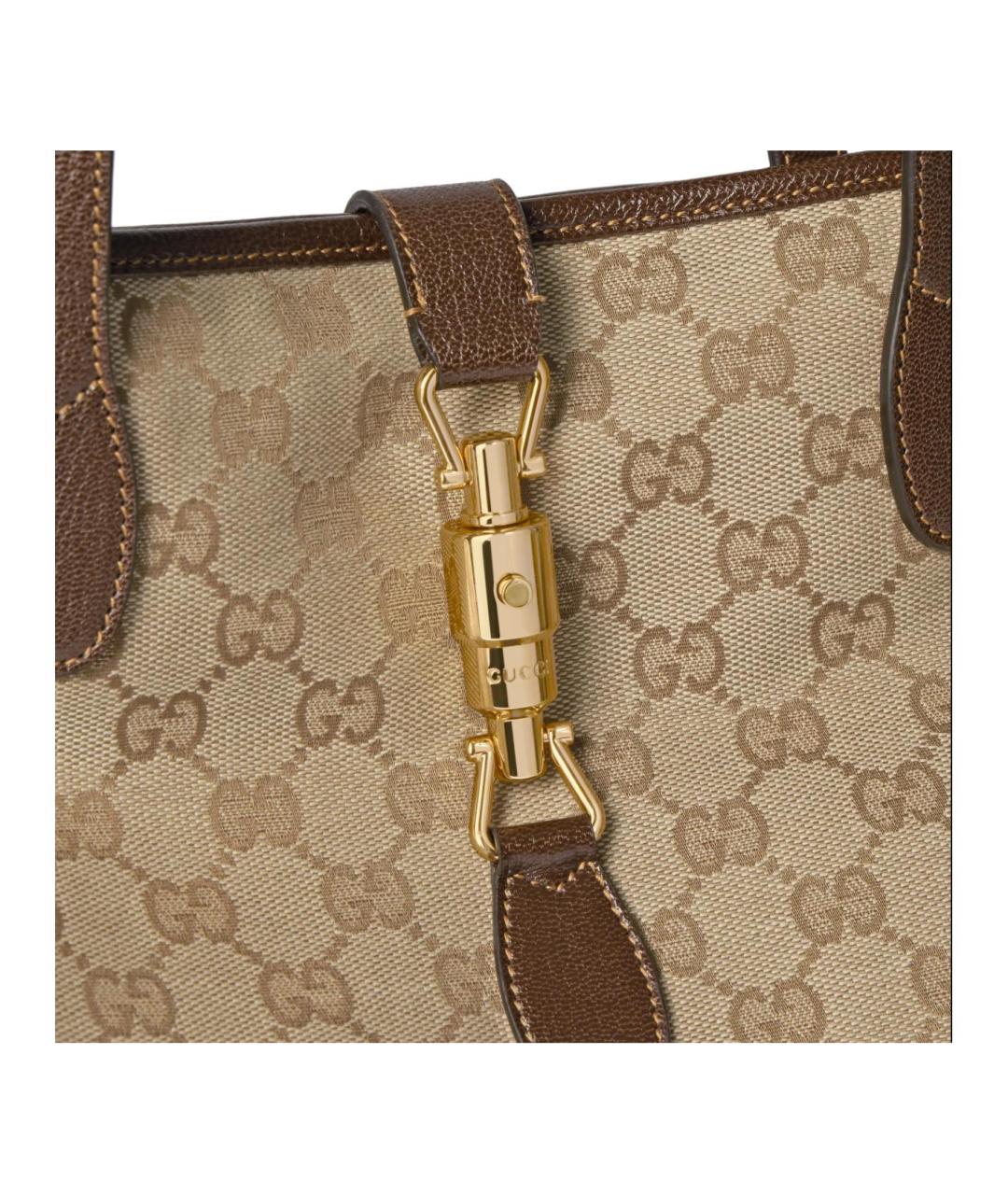 GUCCI Коричневая сумка тоут, фото 5