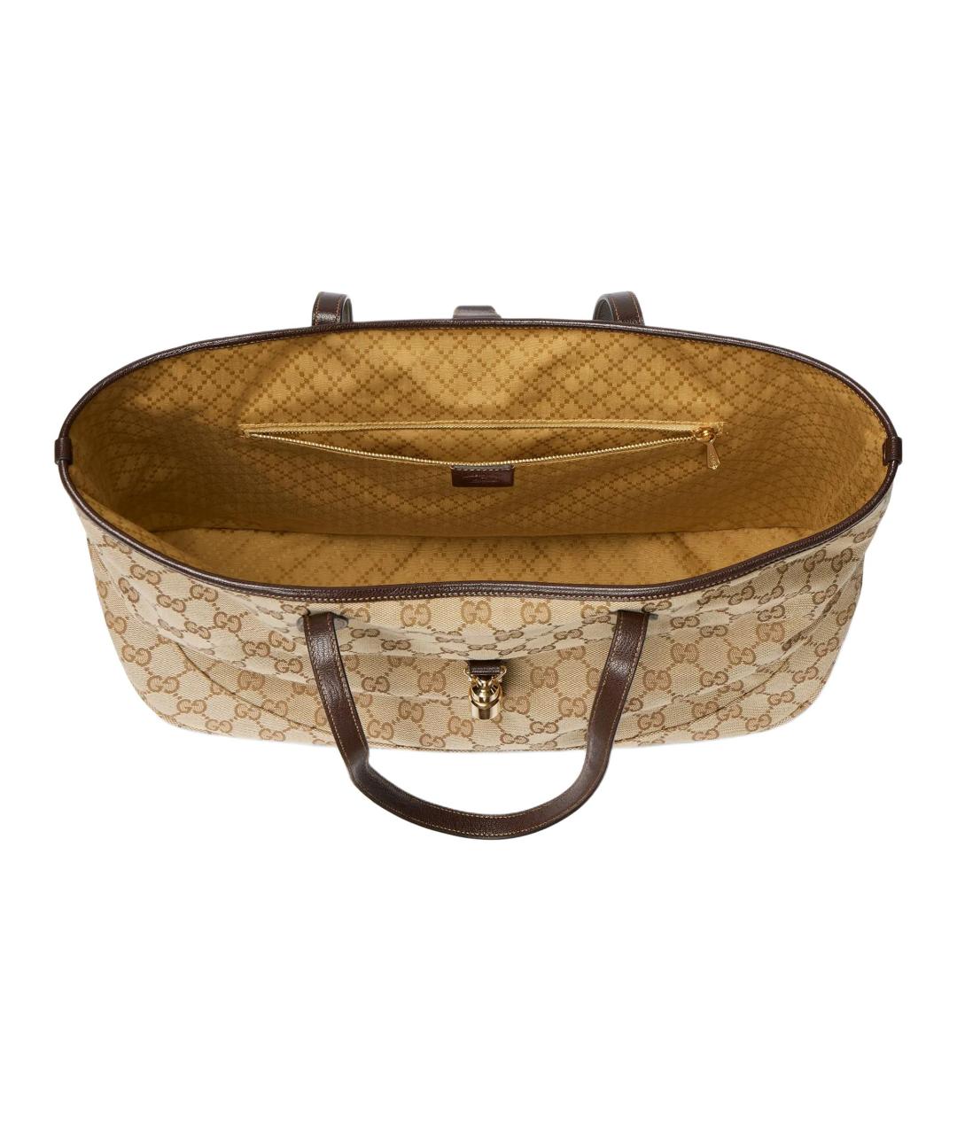 GUCCI Коричневая сумка тоут, фото 4