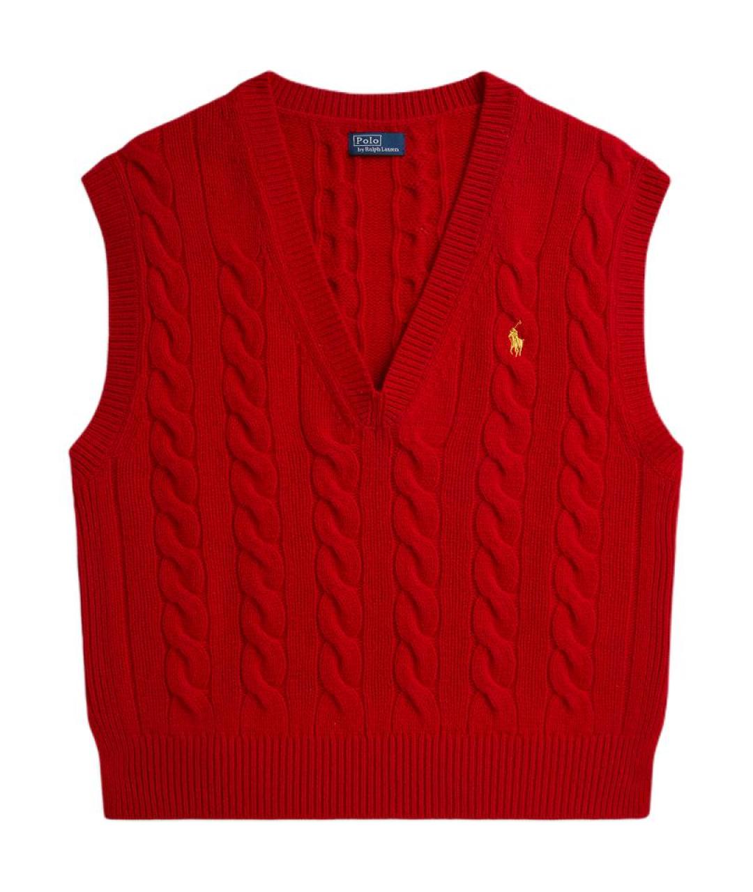 POLO RALPH LAUREN Красный жилет, фото 1