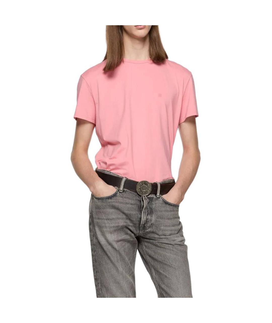 ACNE STUDIOS Розовая футболка, фото 5