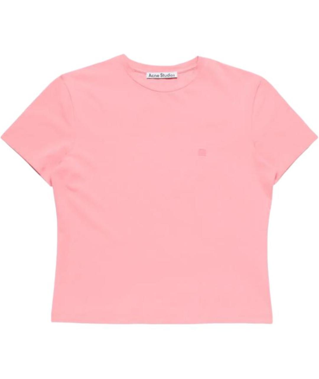 ACNE STUDIOS Розовая футболка, фото 1