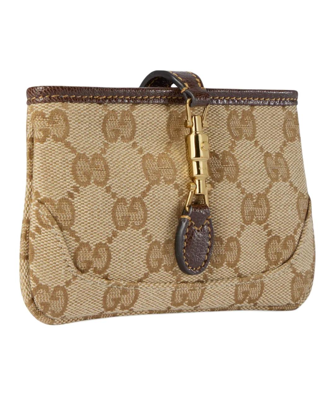 GUCCI Бежевая ключница, фото 3