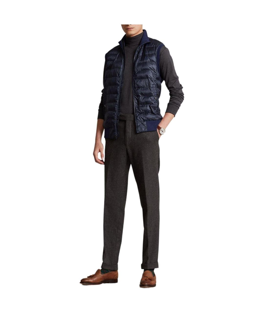 POLO RALPH LAUREN Темно-синий жилет, фото 4