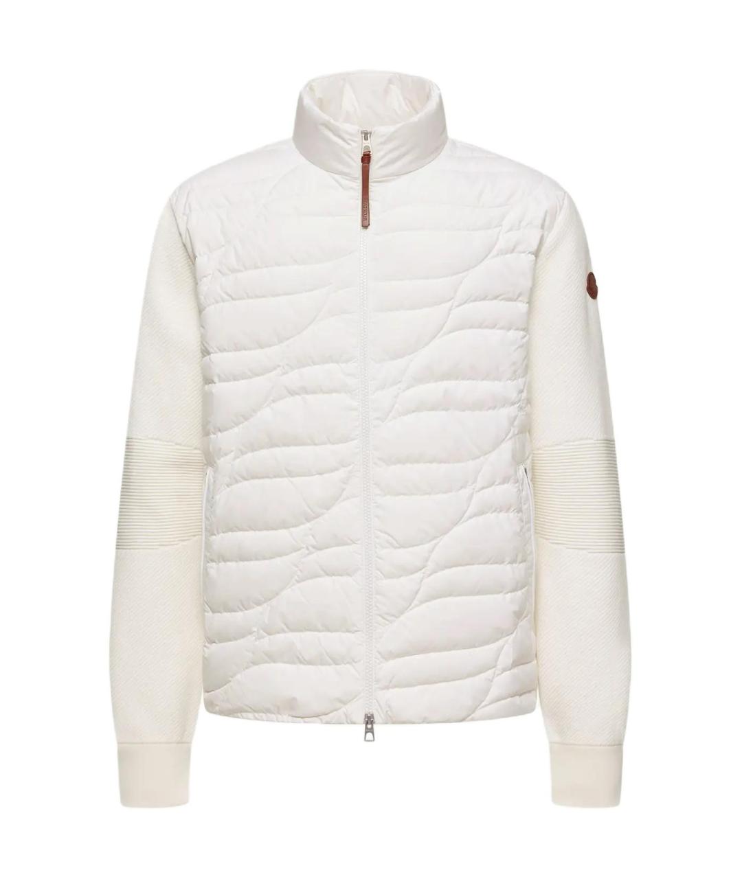 MONCLER Белая куртка, фото 1