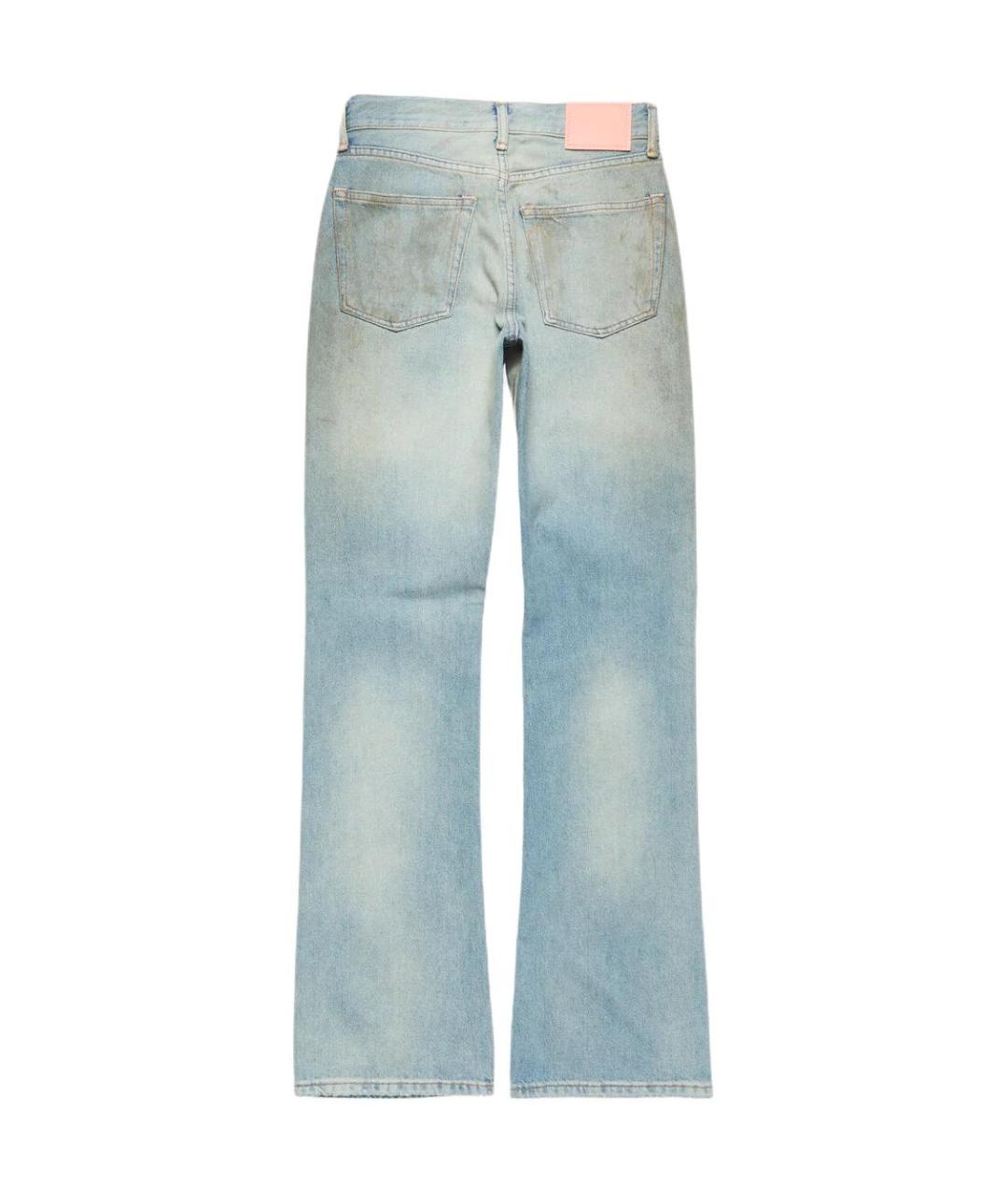 ACNE STUDIOS Синие прямые джинсы, фото 2