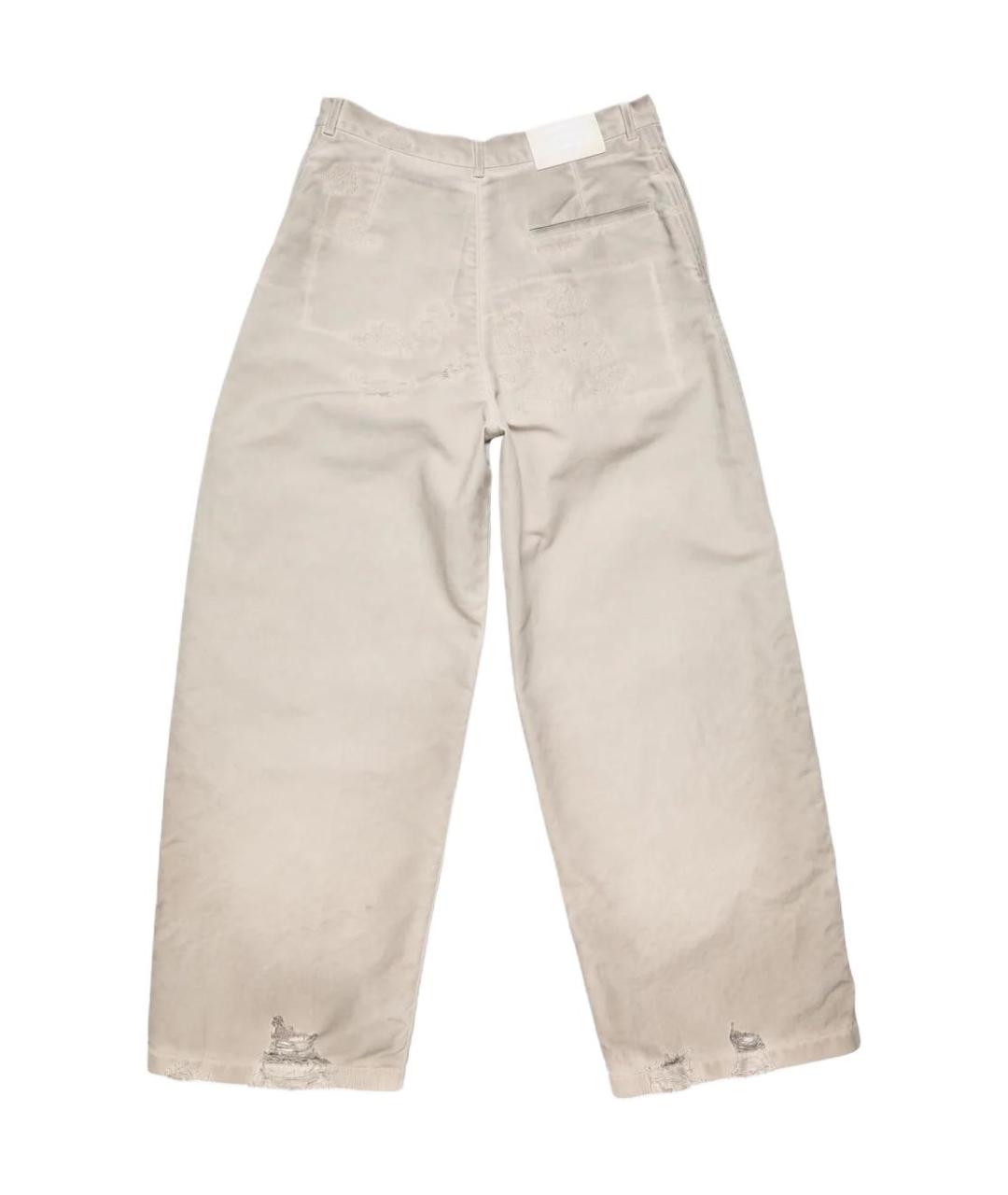 ACNE STUDIOS Бежевые прямые джинсы, фото 2