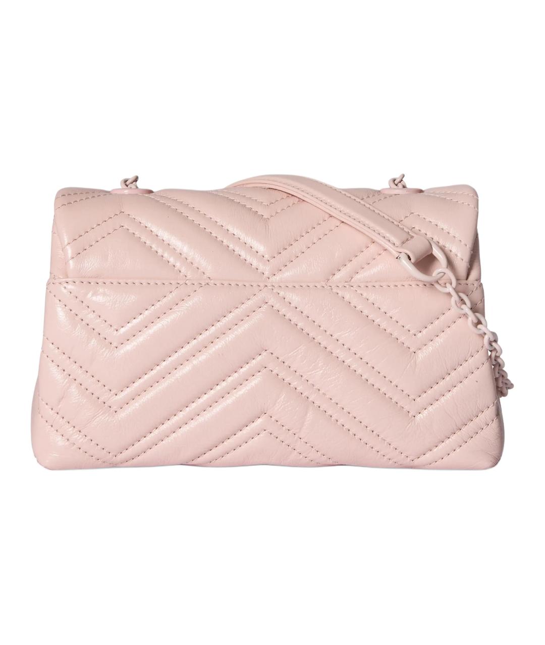 GUCCI Розовая кожаная сумка через плечо, фото 3