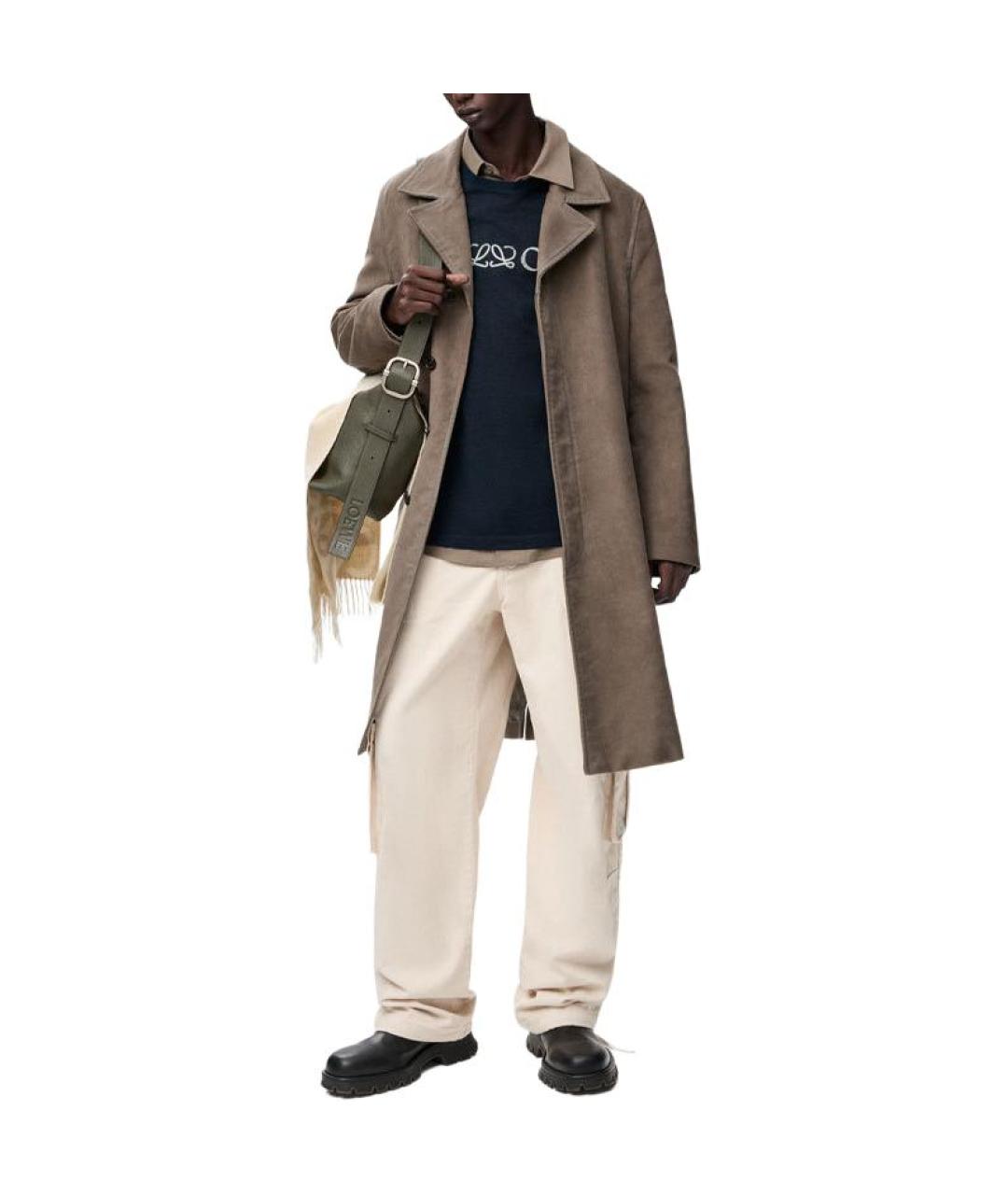 LOEWE Темно-синяя футболка, фото 4