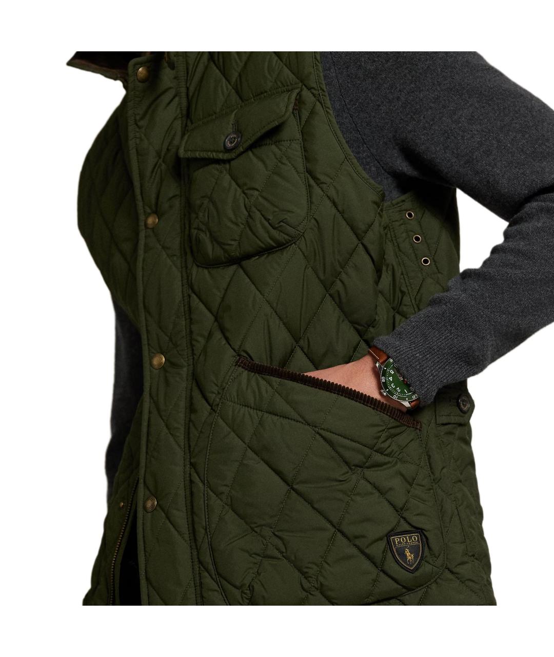 POLO RALPH LAUREN Зеленый жилет, фото 5