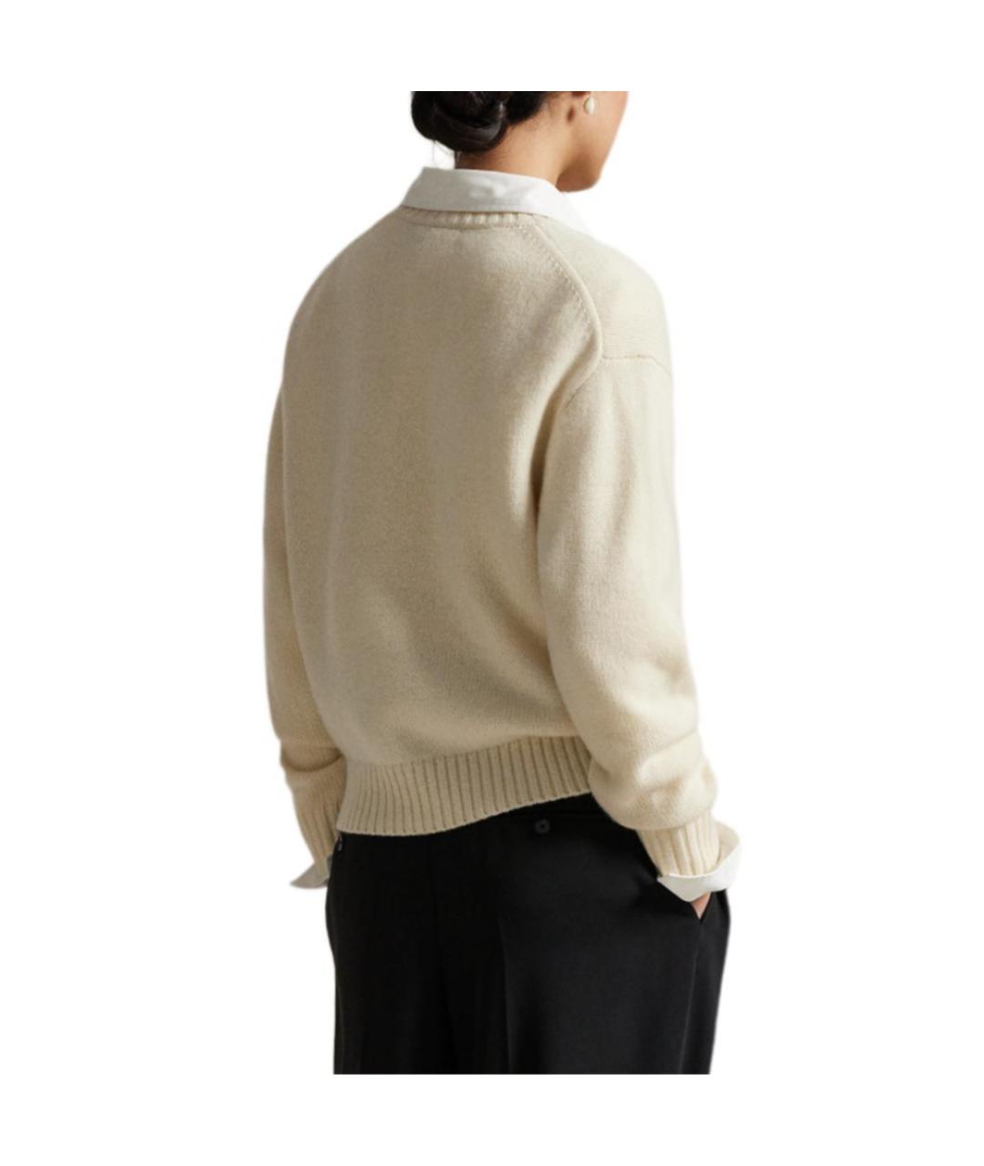 POLO RALPH LAUREN Бежевый джемпер / свитер, фото 3