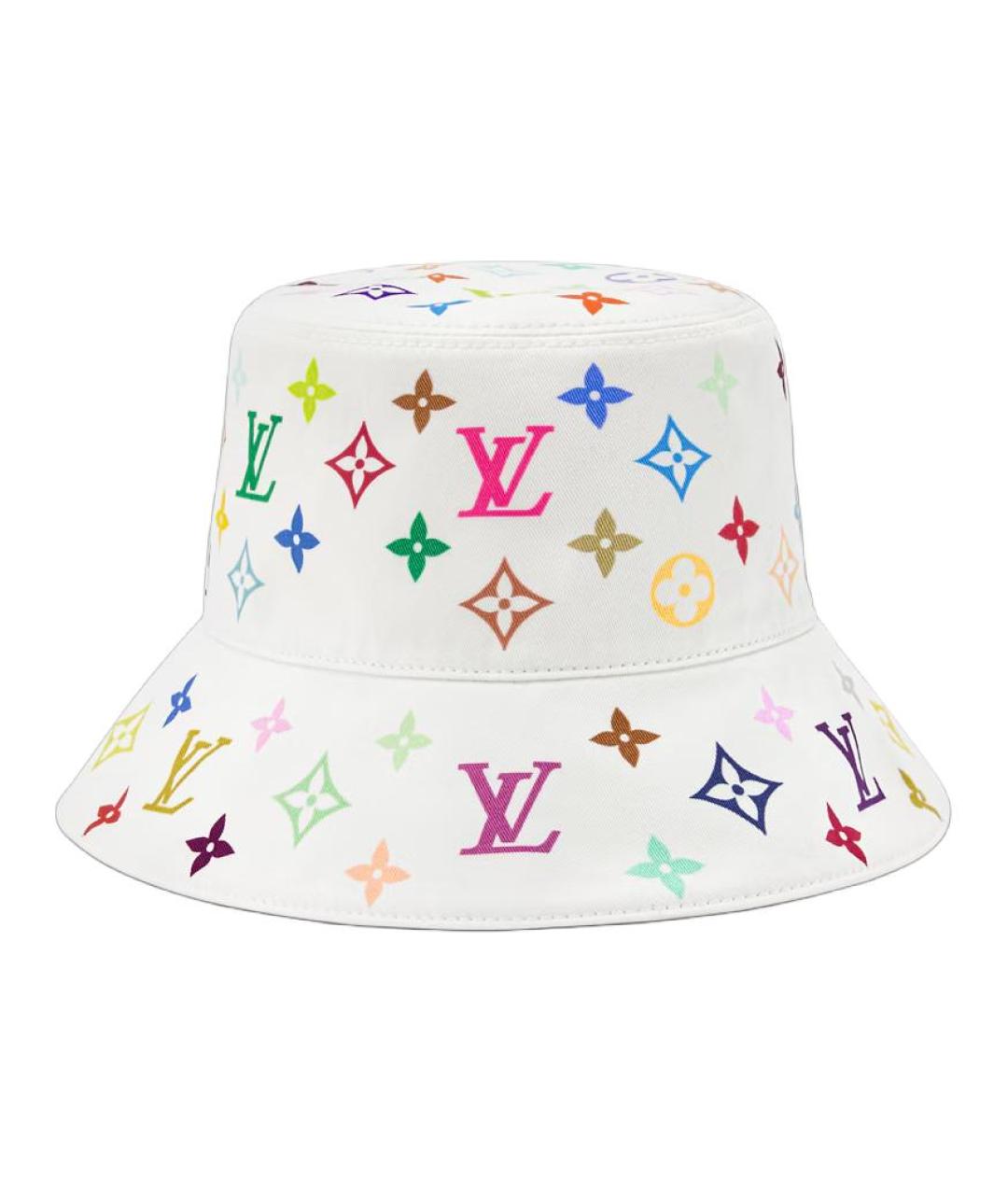 LOUIS VUITTON Белая хлопковая панама, фото 1