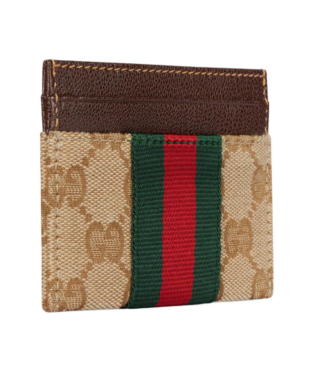 GUCCI Коричневый кардхолдер, фото 2