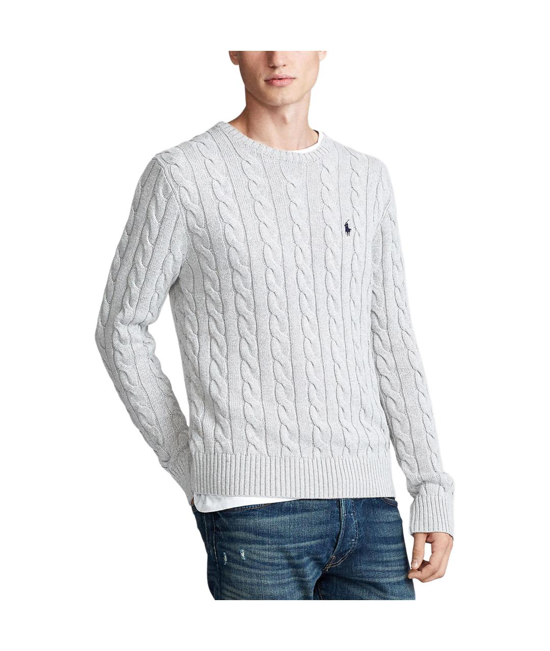 POLO RALPH LAUREN Серый джемпер / свитер, фото 3