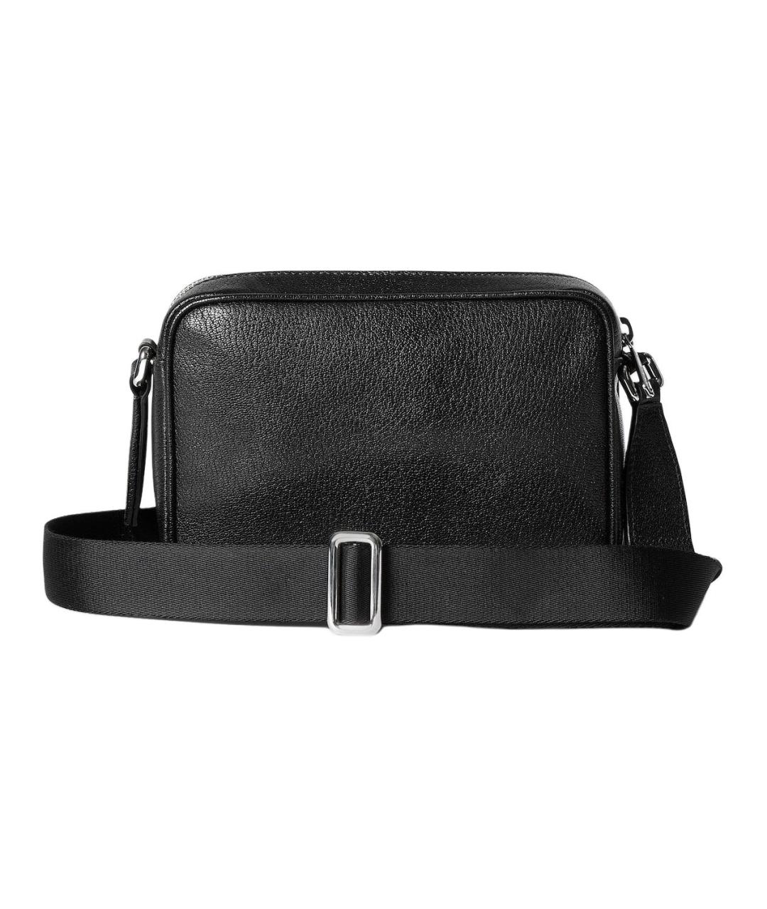 GUCCI Черная кожаная сумка на плечо, фото 3