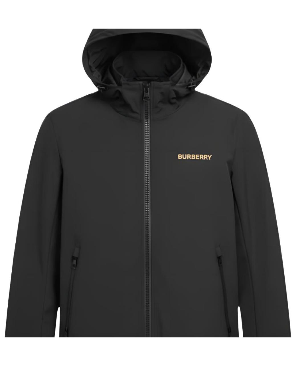 BURBERRY Черная куртка, фото 2