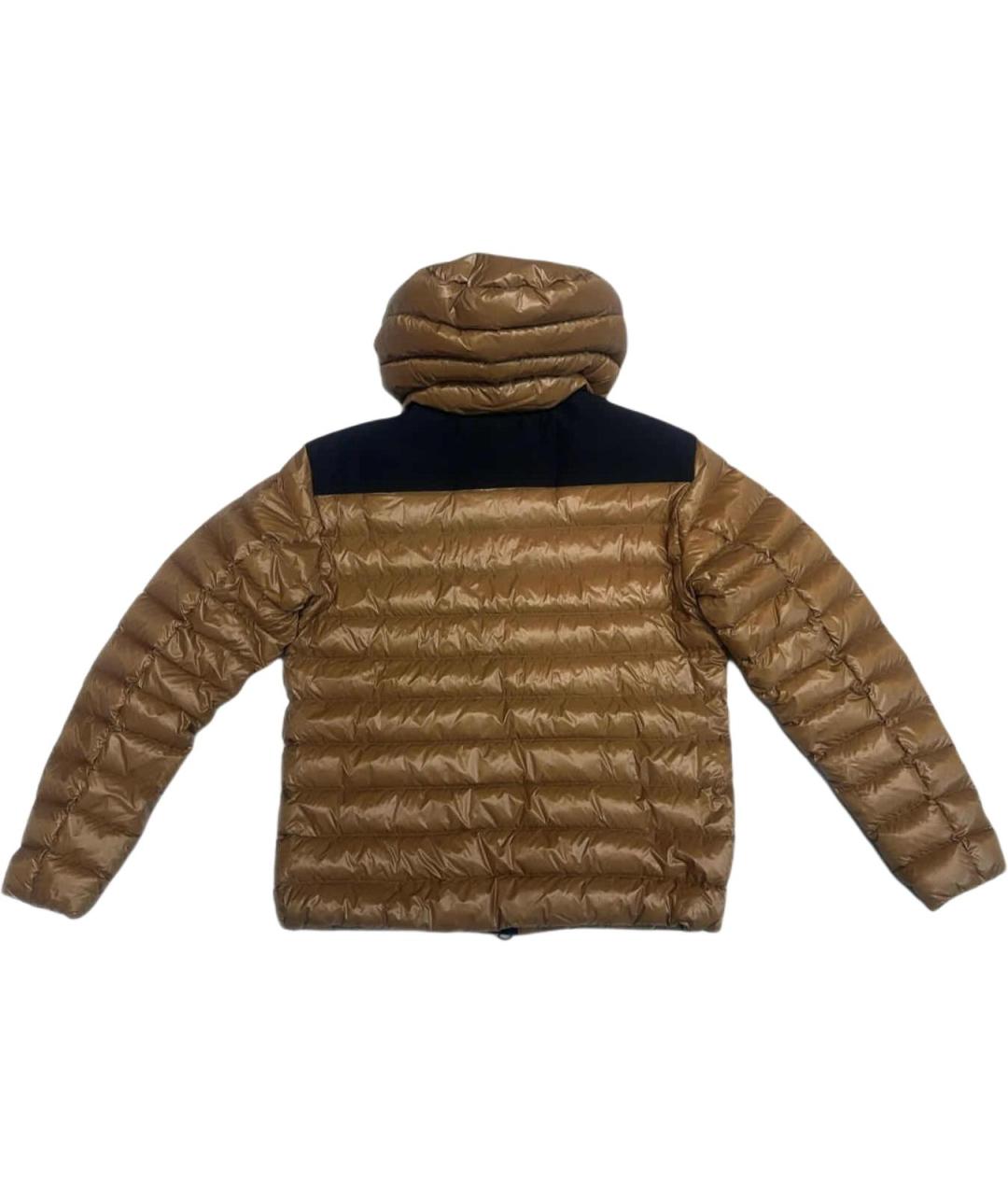 BURBERRY Хаки полиамидовая куртка, фото 2