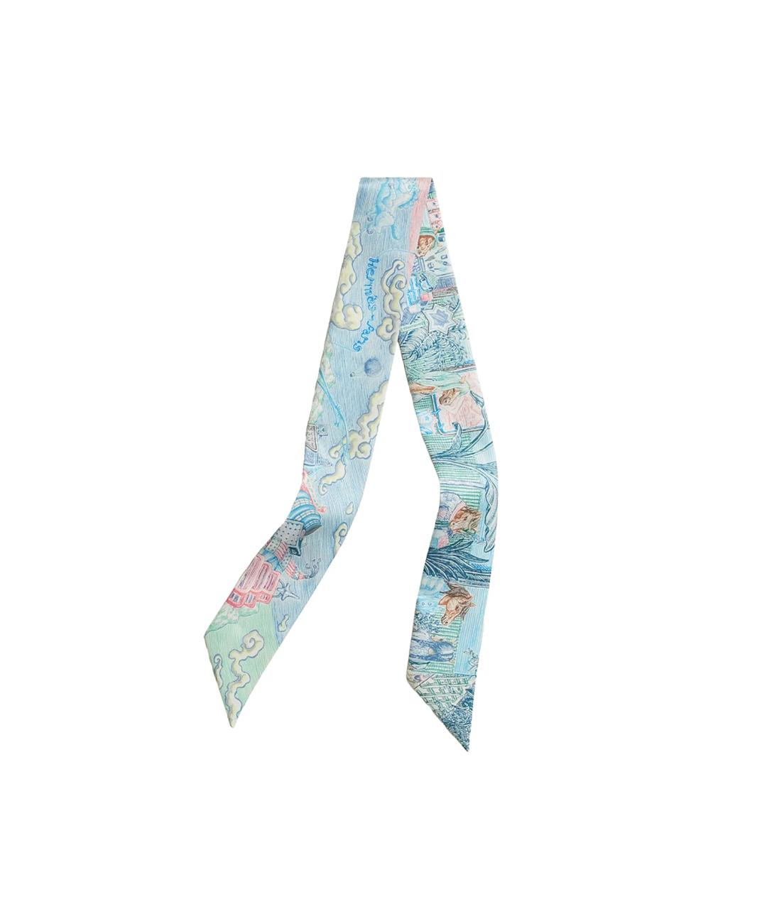 HERMES Шелковый шарф, фото 3