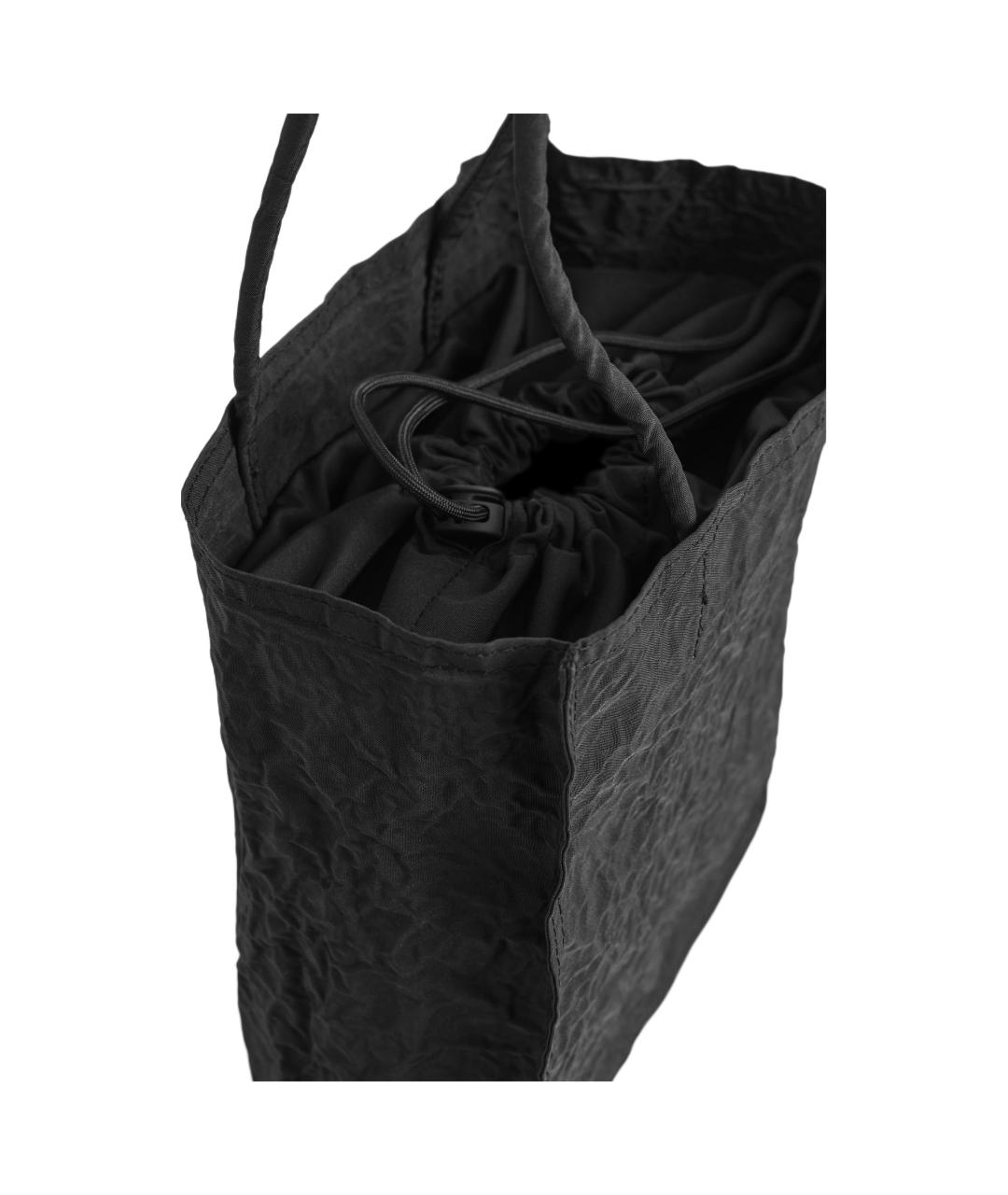 COS Черная сумка тоут, фото 3