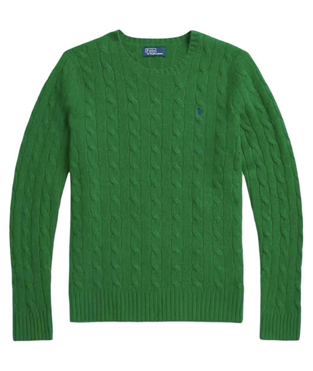 POLO RALPH LAUREN Зеленый джемпер / свитер, фото 1