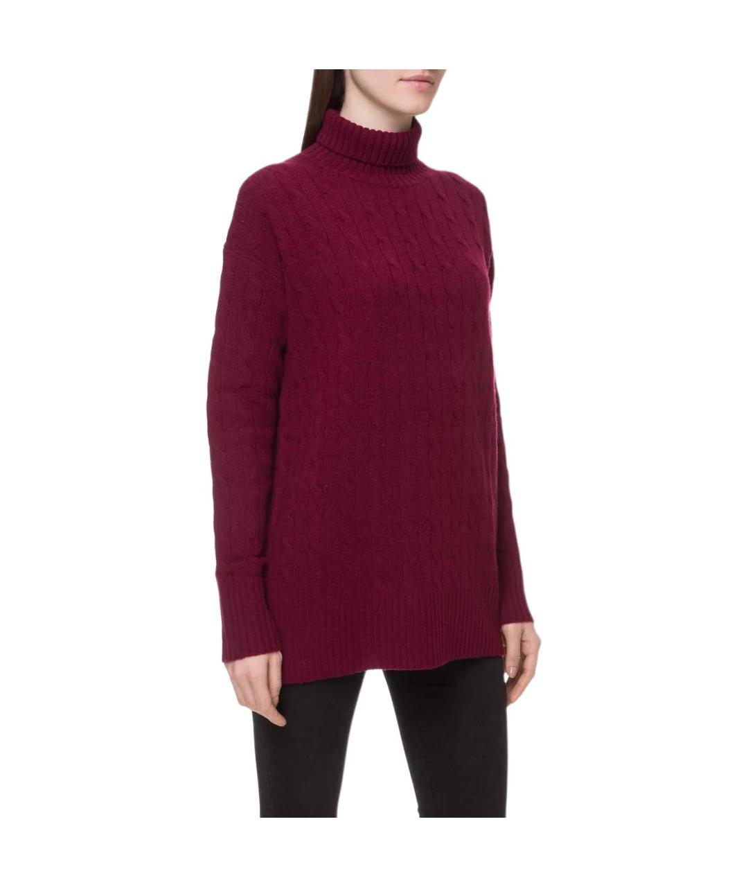 POLO RALPH LAUREN Бордовый джемпер / свитер, фото 2