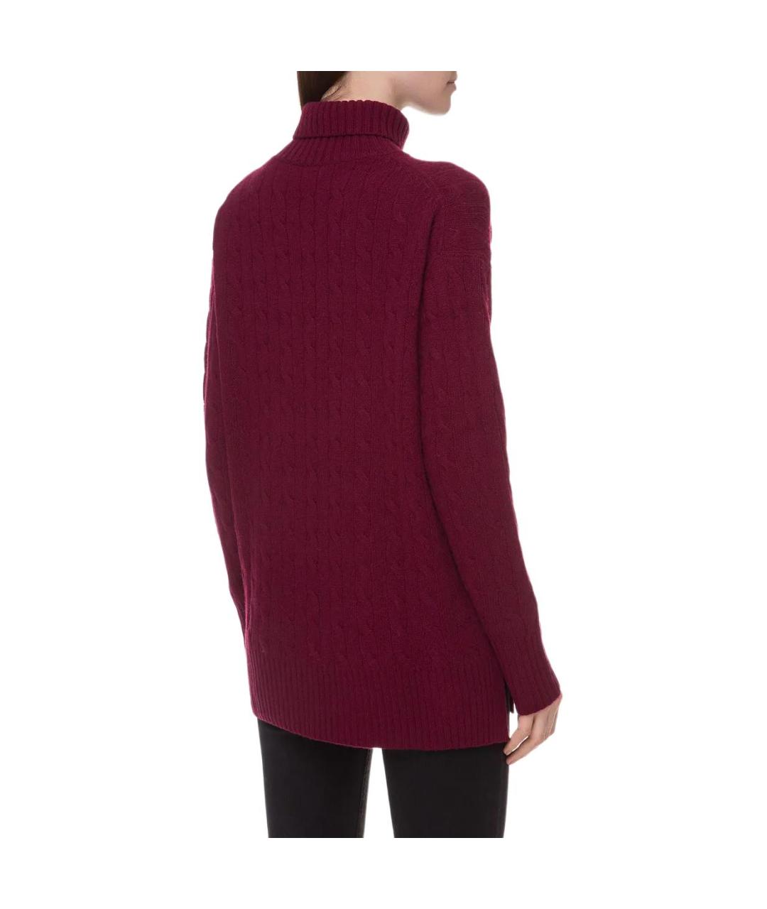 POLO RALPH LAUREN Бордовый джемпер / свитер, фото 3