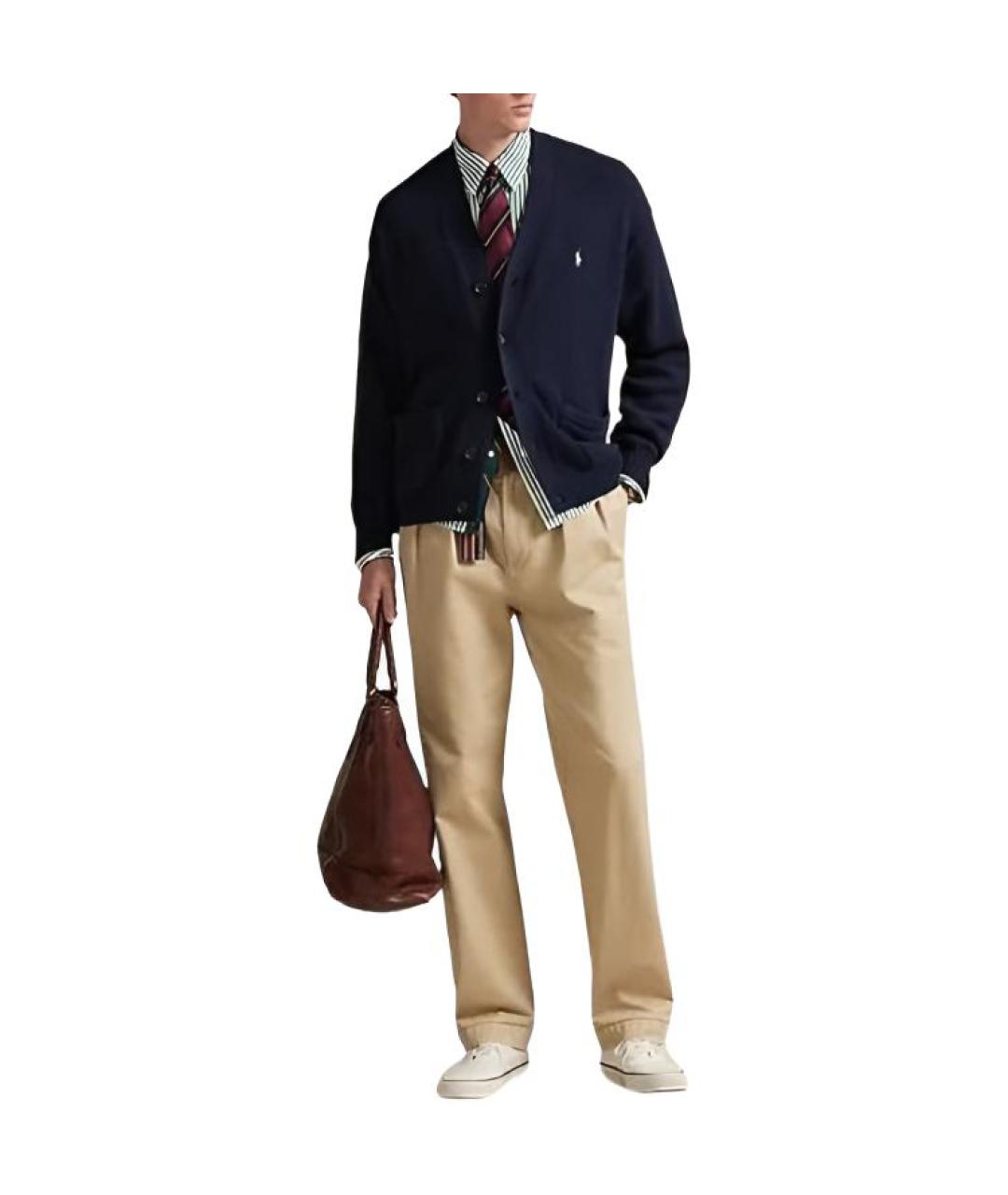 POLO RALPH LAUREN Темно-синий кардиган, фото 3