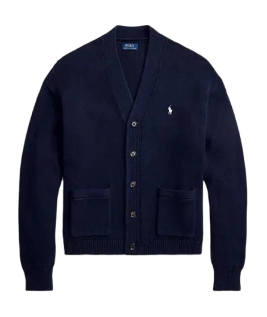 POLO RALPH LAUREN Темно-синий кардиган, фото 1