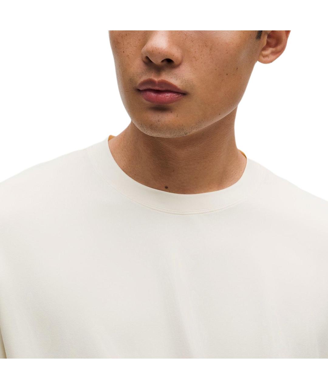 Lululemon Белая хлопковая футболка, фото 5