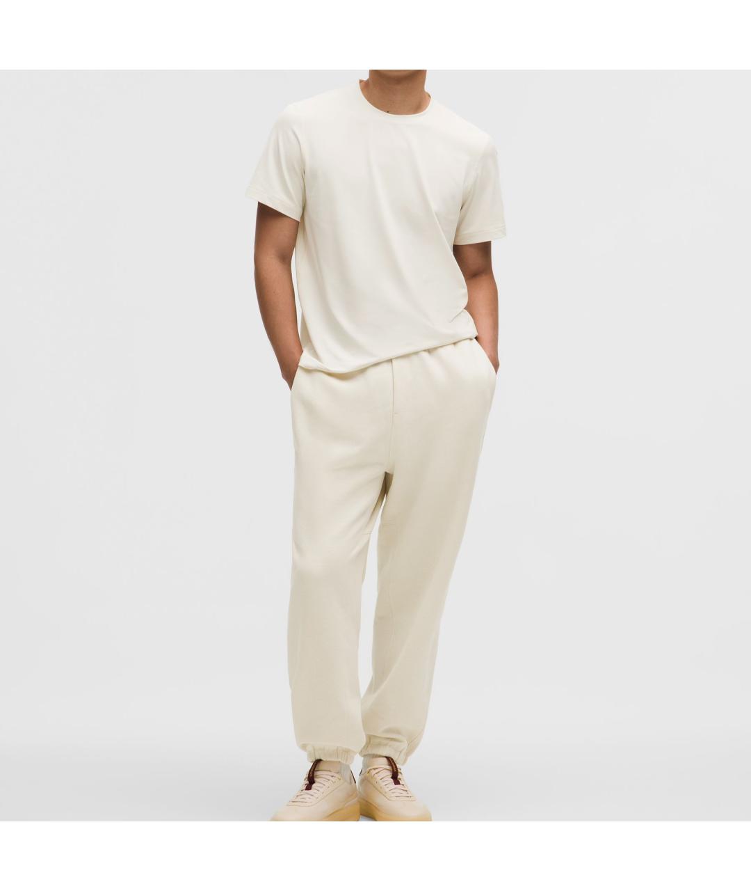 Lululemon Белая хлопковая футболка, фото 3